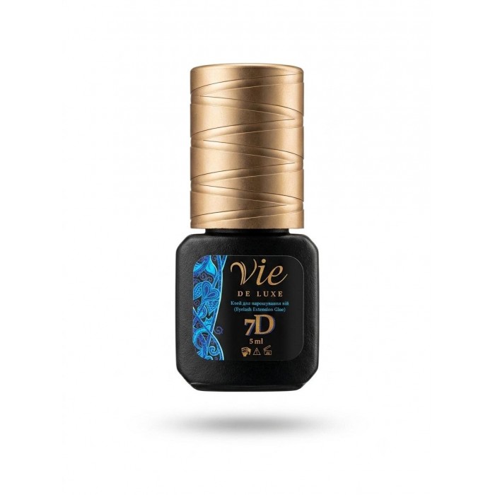 Клей Vie 7D для наращивания ресниц, 5 ml, время фиксации 0.5 секунды